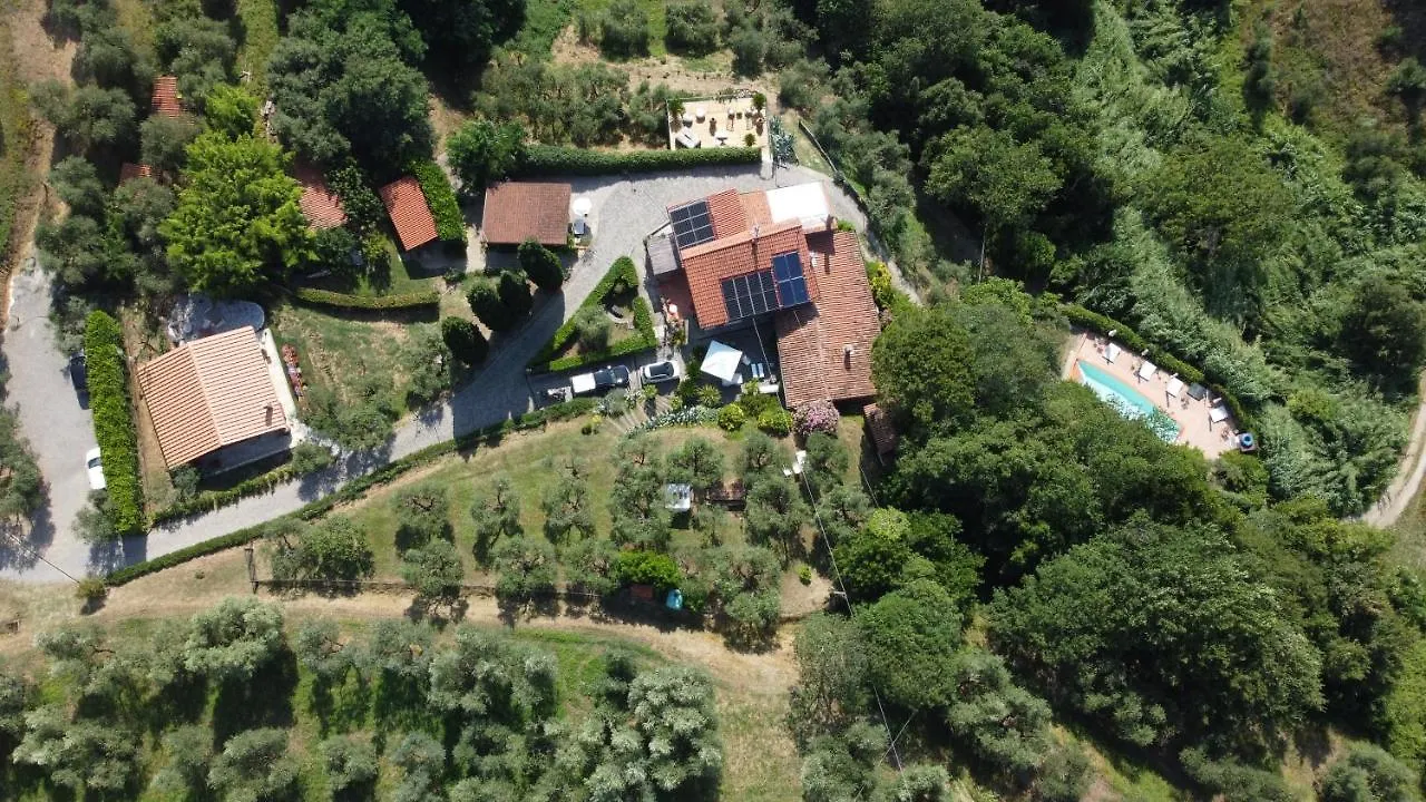 B&B Rosso Baccara Montevettolini Frühstückspension